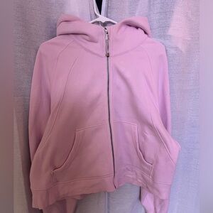 Lululemon Meadowsweet Cropped Scuba Hoodie